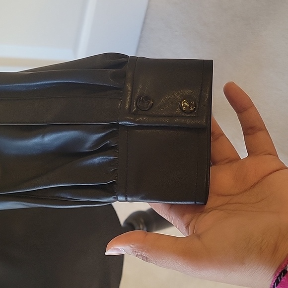 🛑KARL LAGERFELD Leather Shirt - Picture 5 of 5